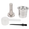 Refillable Coffee Pod, Stainless Steel Reusable Coffee Pod 3 Hole