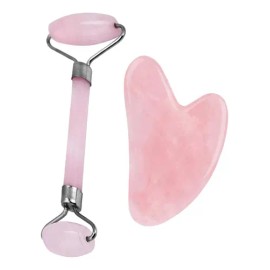 Rodillo Facial Y Raspado Guasha, Juego De Rodillos