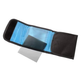 FocusFoto 4x4 Neutral Density Full ND ND2+ND4+ND8 Filter+Protector Case Kit for Matte Box Filter Tray Holder