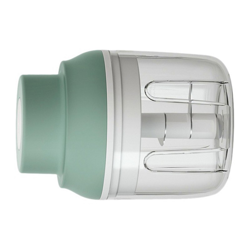 Electric Garlic Chopper USB Charging Cordless 3 Blades Garlic Masher