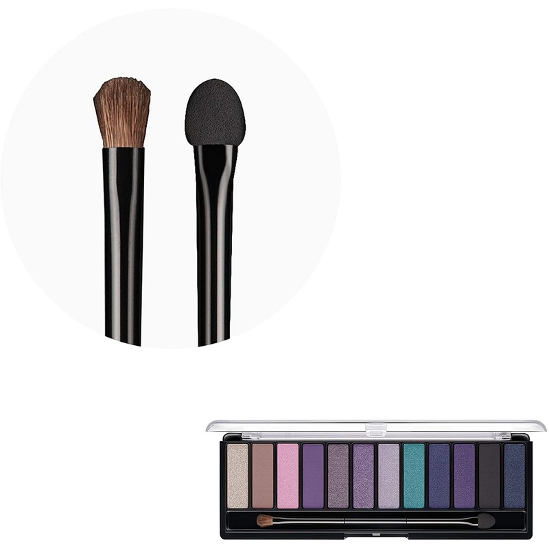 Rimmel London Magnif'Eyes Eyeshadow Palette, 12 Shades, Blendable Formula, Versatile,