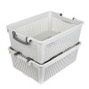 My Style Handle Large Small Household Items Storage Plastic Basket