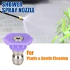 Solivede Pressure Washer Nozzle Tips Misting Nozzle, Low Pressure Spray