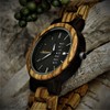 Holzwerk Germany Handmade Matrix Men's Watch Eco Natural Wooden Watch