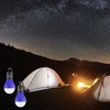 2-Pack of Portable LED Tent Light Bulbs - Indoor/Outdoor Hanging