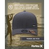 Hurley Mens Trucker Hat - Curved Brim H2O Dri Summer