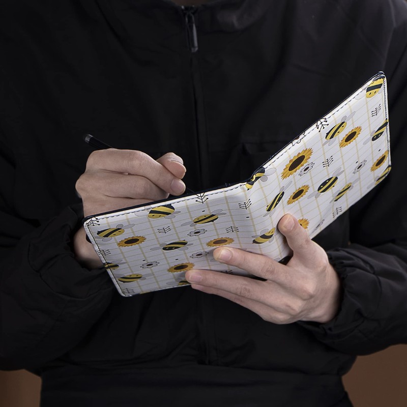 BVYA Server Book for Waitress, 5x9 Inch Server Book with