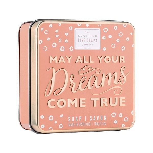 Scottish Soaps May all your Dreams come True Soap in a Tin 100g