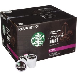 Starbucks French Roast Dark Coffee, 72 K-Cups, (3 Pack of 24 k-cups)