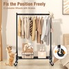 EAGMAK Heavy Duty Clothes Rack Load 420 LBS, Rolling Garment