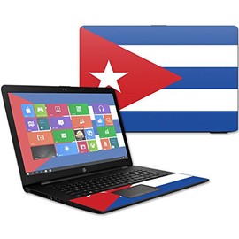 MightySkins Skin Compatible with HP 17t Laptop 17.3" (2017) - Cuban Flag | Protective, Durable, and Unique Vinyl Decal wrap Cover | Easy to Apply, Remove, and Change Styles | Made in The USA