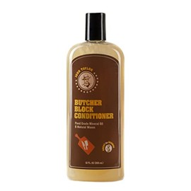 John Taylor Butcher Block Conditioner Food Grade Mineral Oil and Natural Waxes