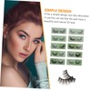 Healeved 10pairs False Eyelashes Mixed Volume Natural Look Makeup Lashes