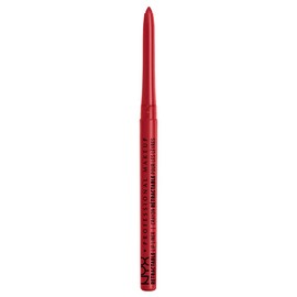 Lápiz delineador para labios, Mechanical Pencil Eyeliner, Nyx Professional Makeup ,Tono Red ,0.31g