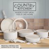Country Kitchen Cookware Set with Removable Handle, Oven & RV