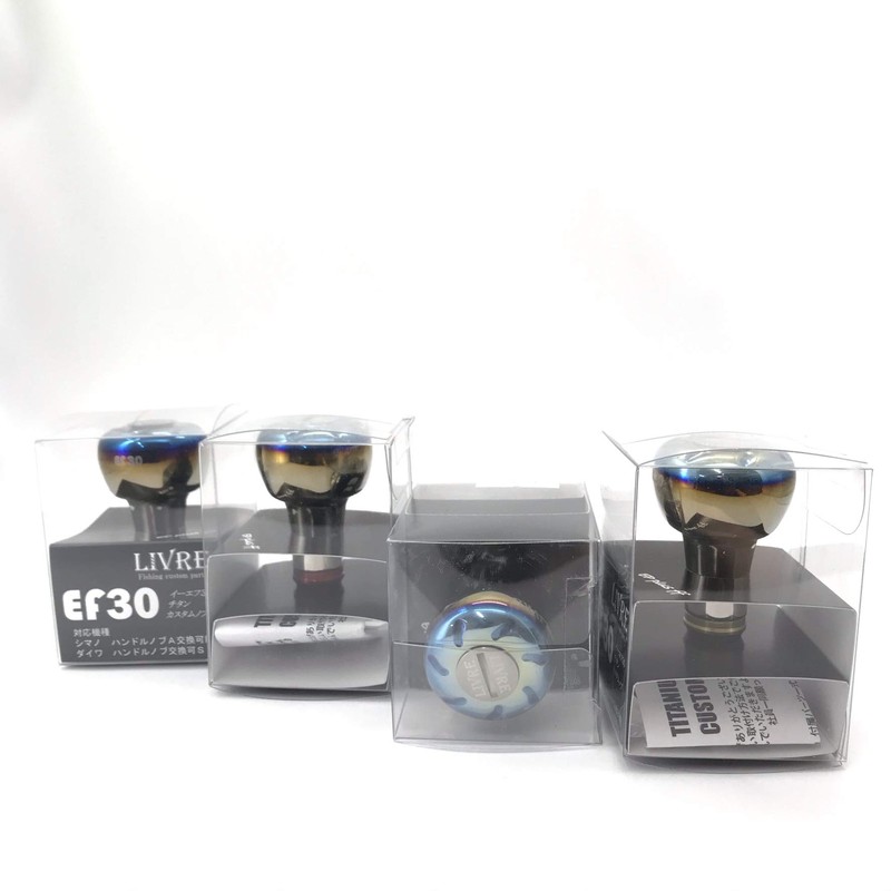 LIVRE EF30 Handle Knob [Fire/Titanium]