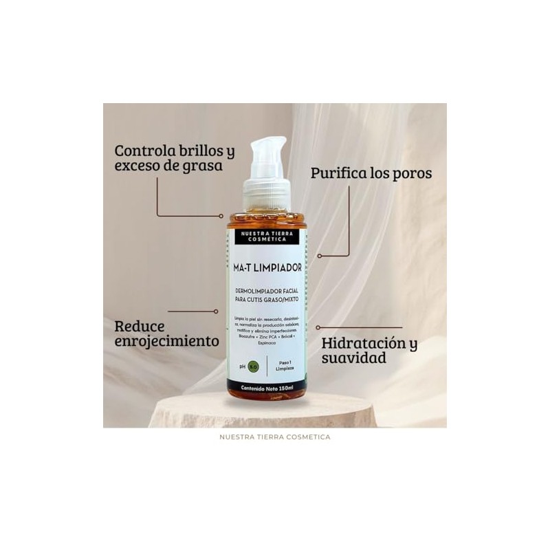 Ma-T Limpiador Matificante para cutis Graso/Mixto 150ML