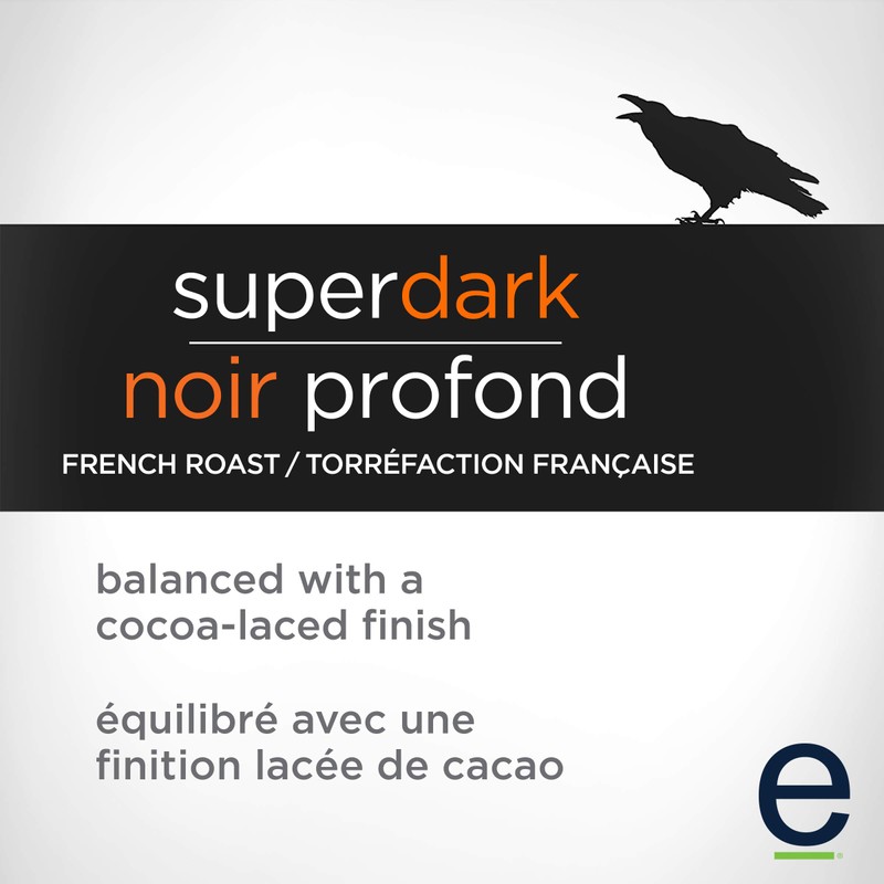 Ethical Bean Coffee Superdark French Roast Fairtrade Organic Coffee, 340g