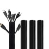 Wonder Care Weiche Neopren-Kabelhülse, Wickelabdeckung, Management-Kabel, Draht-Verdeck-System mit Reißverschluss, für