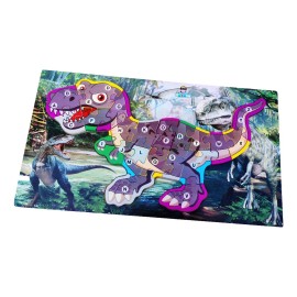 Made in Chiina Rompecabezas Dinosaurios Abc Didactico Montessori Niños 1pza