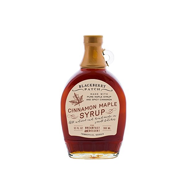 BLACKBERRY PATCH Cinnamon Maple Syrup, 12 FZ
