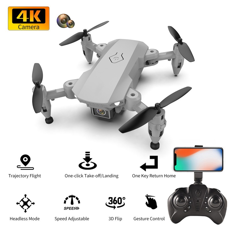 Mini RC Drone with Camera 4K Camera RC Quadcopter with