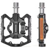 GEWAGE Bicycle Pedal Flat/Single Sided Binding with Reflector 9/16" Anti-Slip