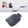 Plush Hot Water Bottle with Soft Plush Cover 2000ml Anti