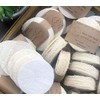 BeNat. Natural Loofah Sponge -5 Pads- Zero-Waste. Biodegradable. Eco-Friendly (Diameter