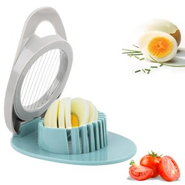Eierschneider, Eierschneider Für Hart Gekochte Eier, Kleiner Egg Slicer, Tragbarer Eierschneider, Eiertrenner Spülmaschinenfest, Eierschneider Küchenwerkzeuge Essen Schneiden für Eier, Obst usw