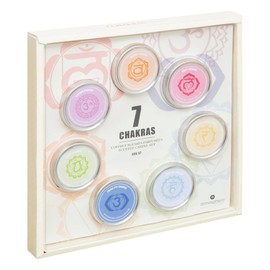Atmosphera – Gift Set with 7 Candles "Chakra" – Multi-Coloured