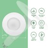 Soliseed 4 Inch LED Can Lights Length Adjustable Recessed Lights,Recessed