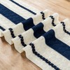 Fancy Homi Navy Blue Table Runner 72 Inches Long Boho