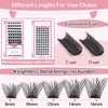 Individual Cluster Eyelashes, Individual False Eyelash Clusters for Use at