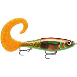 Rapala - X-Rap Otus Fishing Lure - Fishing Material with Construction ABS Body / PVC Tail - Soft Water Fishing Lure Slow Flowing - Swimming Depth 0.5-1m - Size 25cm/90g - Green