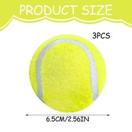 AYNKH Puppy Tennis Mini Interactive Dog Toy for Training Pet Play Easy Access Suitable for 2" Dog Ball Launcher