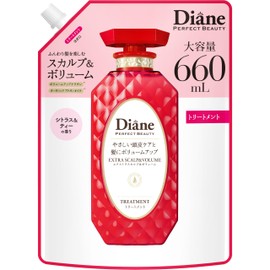 Diane (ダイアン) Treatment [Scalp & Volume] Citrus & Tea Scent Perfect Beauty Refill 660ml