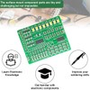 DAOKAI Welding Practice Board,1805 SMD/SMT Components Practice Board Practice Kit