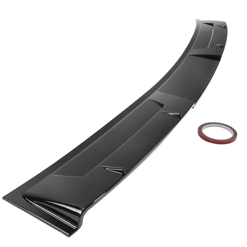 Unbranded For Honda Accord 08-22 Glossy Black Rear Window Roof