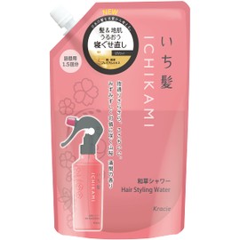 Ichi Hair Hair & Skin Moist Sleeping Restoration, Japanese Grass Shower, Refill, 12.6 fl oz (375 ml)