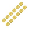 12pcs Arcade Button Cover Replace Mechanical Push Button Cover for