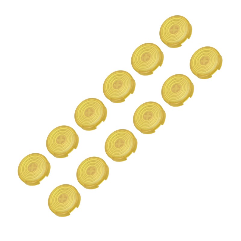 12pcs Arcade Button Cover Replace Mechanical Push Button Cover for