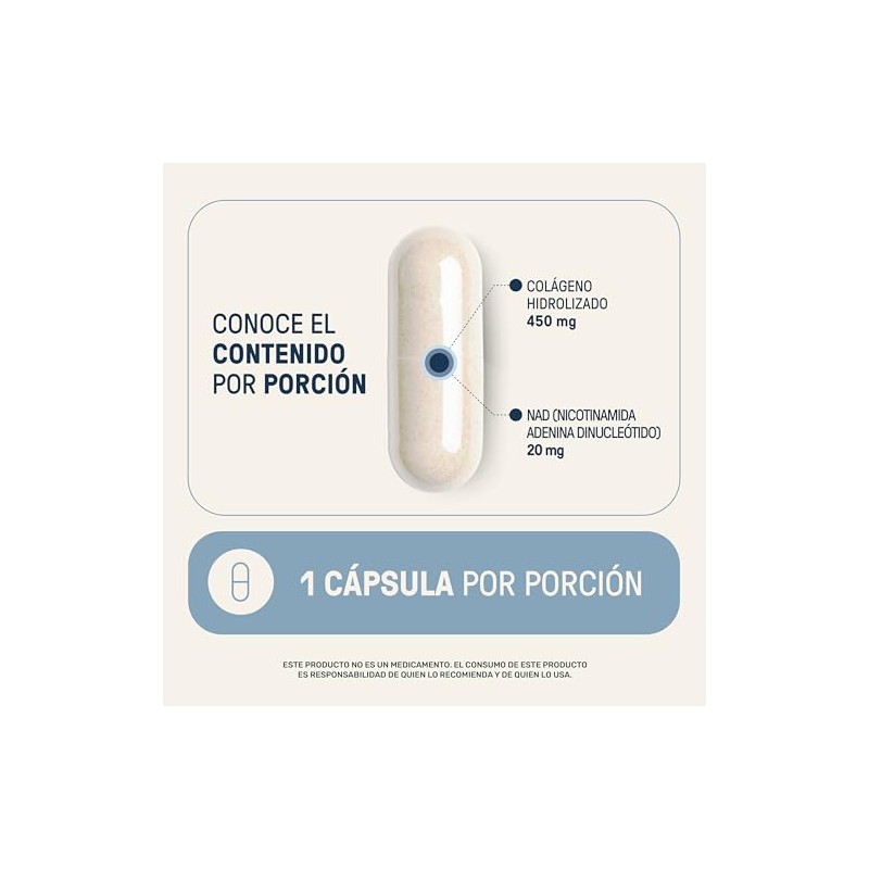 LIFE 360 NAD (Nicotinamida Adenina Dinucleótido) 60 cápsulas 590mg