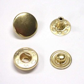 Spring Hook Large No.5 0.5 inches (13 mm) (Gold, Set of 30)