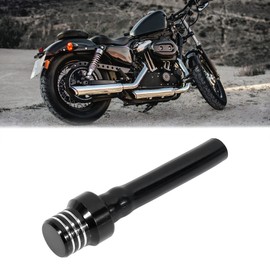 F FIERCE CYCLE Aluminum Alloy Breather Tube Gas Fuel Tank Cap Cover Air Vent Hose for ATV Dirt Bike Black