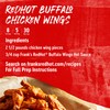 Frank's RedHot Wings Sauce, Buffalo, Ready-To-Use, Shake or Pour Over