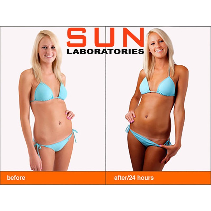 Sun Laboratories Tan Overnight Self-Tanning Lotion for Body and Face