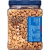 PLANTERS Dry Roasted Peanuts, 34.5 oz Resealable Plastic Jars (Pack