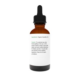 Vera Botanics Vera Botanics ORGANIC CAMELLIA OIL 100% Pure & Natural, Unrefined, Cold-Pressed For Face, Dry Skin, Nails, Lips, Body & Hair - Reduce Hair Breakage