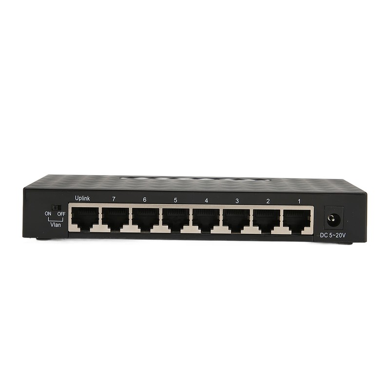 Network Switch Gigabit 1000Mps 8 Ports Self Adaptive Switch Ethernet